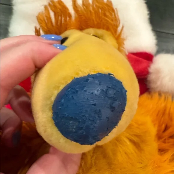 Vintage Disney Bear in the Big Blue House singing plush Christmas stocking - Picture 5 of 7